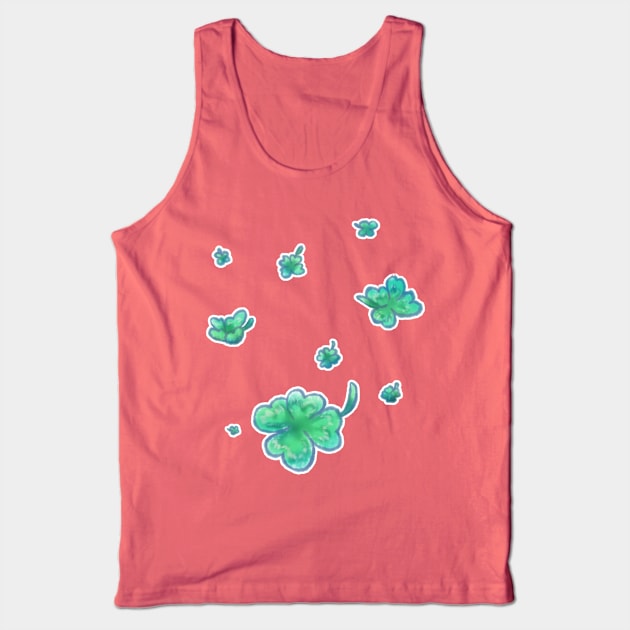 Shamrock Shower Tank Top by BonBonBunny